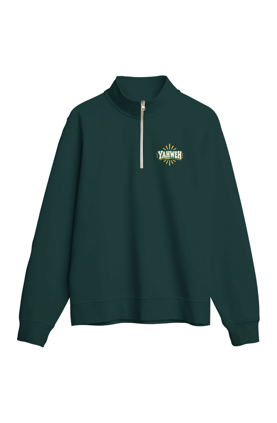 Trybe of Kings Yahweh Heavy Organic French Terry Quarter Zip