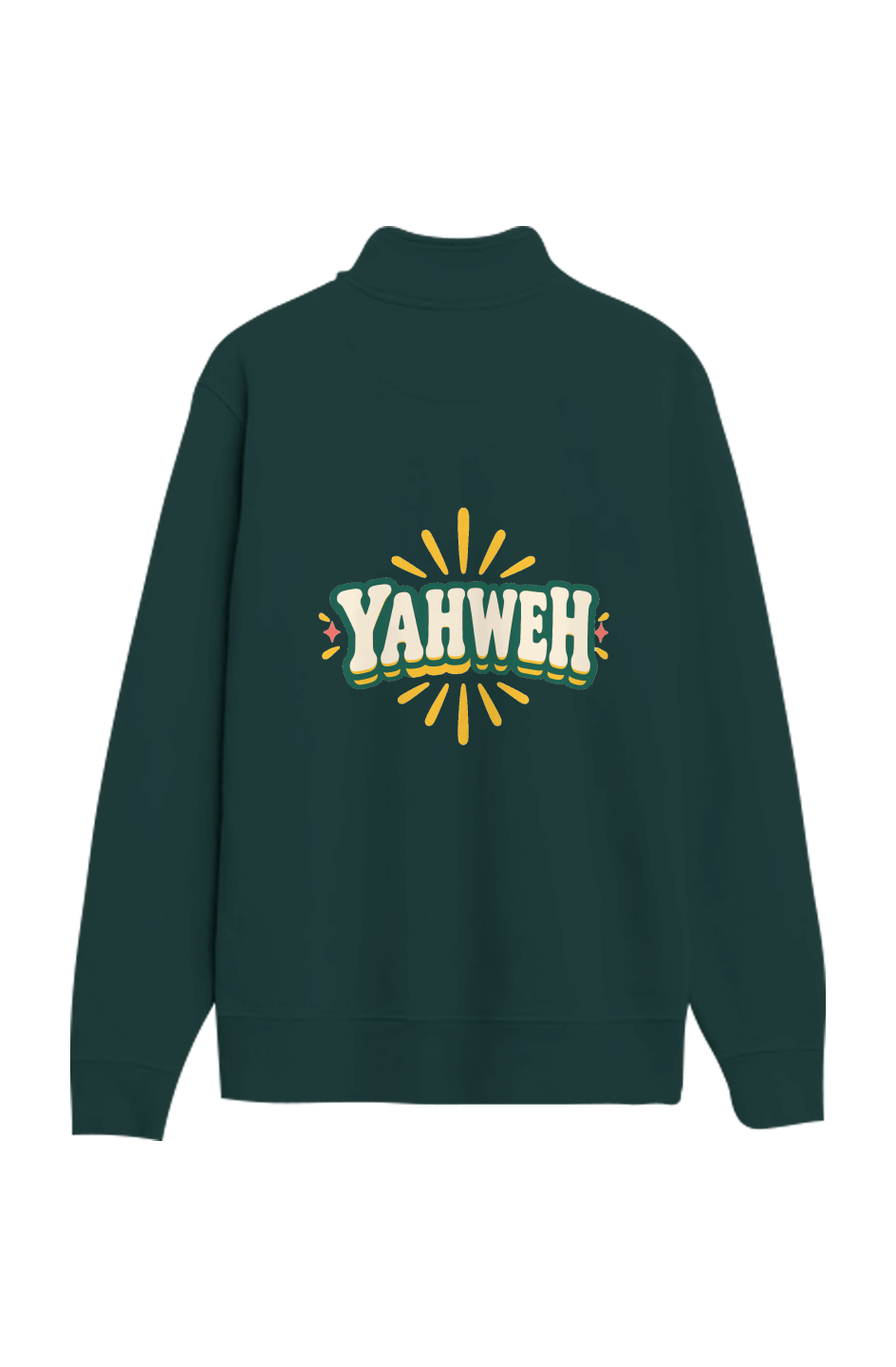 Trybe of Kings Yahweh Heavy Organic French Terry Quarter Zip