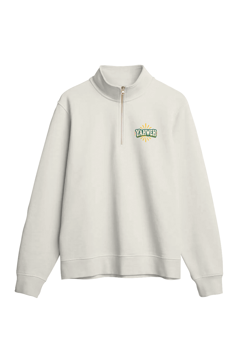 Trybe of Kings Yahweh Heavy Organic French Terry Quarter Zip